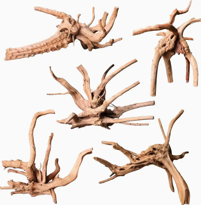 🪵 Natural Driftwood (8–10" x 5–8")