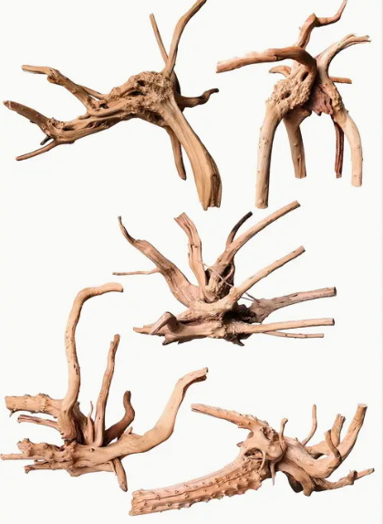 🪵 Natural Driftwood (8–10" x 5–8")